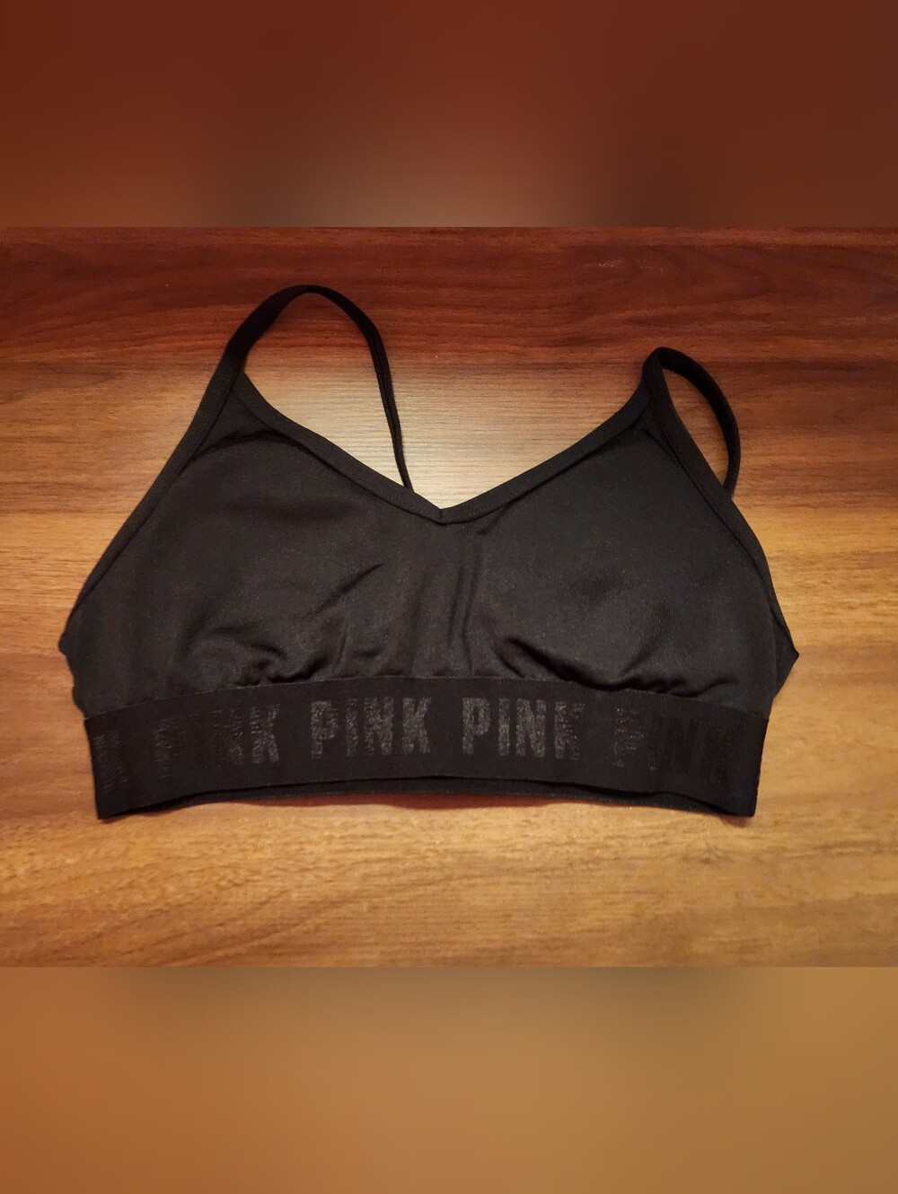 🖤 Black Pink Victorias Secret Sports Bra